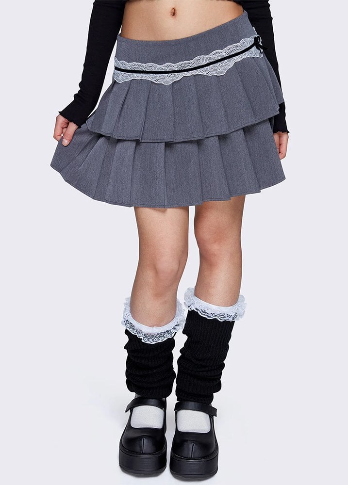 The Minga London Elodie Pleated Skirt.