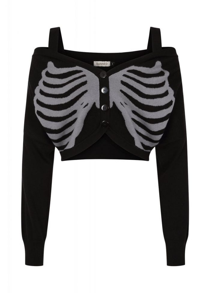 Skull cardigan