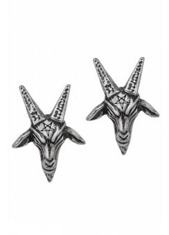 Baphomet Ear Studs