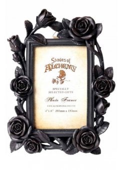 Black Rose & Vine Photo Frame