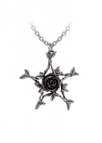 Alchemy Gothic Coven Rose Pendant