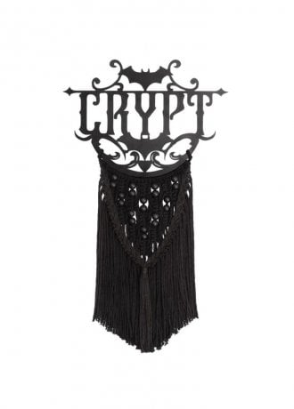 Alchemy Gothic Crypt Macrame Wall Hanging