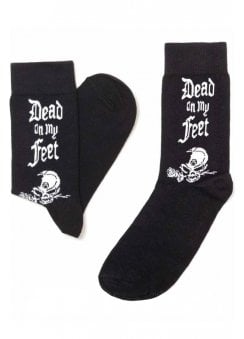 Dead On My Feet Socks