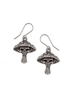 Death Cap Mushroom Earrings