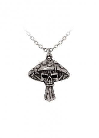 Alchemy Gothic Death Cap Mushroom Pendant