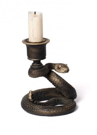 Alchemy Gothic Death Rattle Candlestick