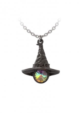 Alchemy Gothic Hell-Broth Crystal Pendant