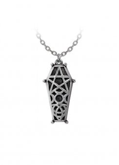 Hex Coffin Necklace