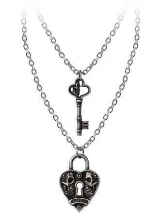 Alchemy Gothic Key To Eternity Necklace