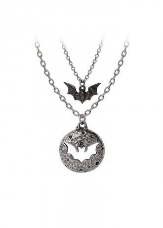 Alchemy Gothic Lunar Roost Necklace