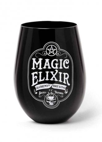 Alchemy Gothic Magic Elixir Stemless Glass