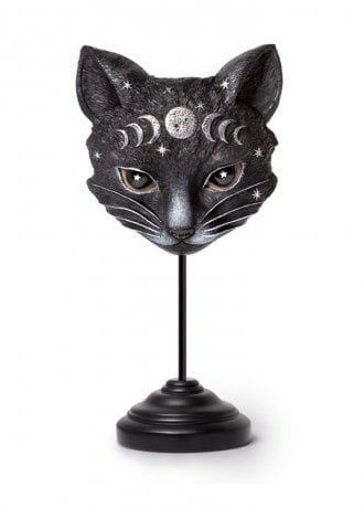 Alchemy Gothic Mystic Moon Cat Masque