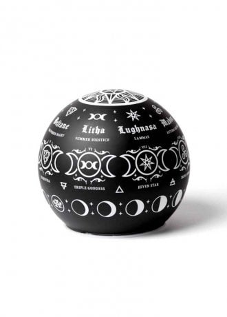 Alchemy Gothic Pagan Calendar Globe Light