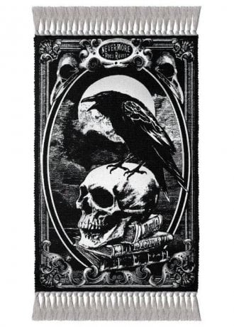 Alchemy Gothic Poe’s Raven Rug