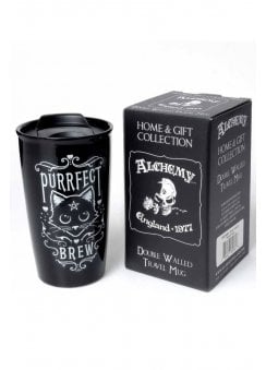 Purrfect Brew Double Walled Mug