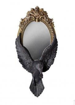 Raven's Gaze Hand Mirror