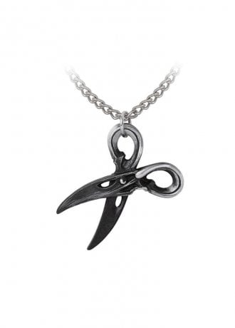 Alchemy Gothic Witches Shears Pendant