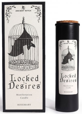 Ancient Witch Locked Desires Manifestation Candle