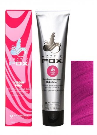 Arctic Fox Virgin Pink Semi-Permanent Hair Dye