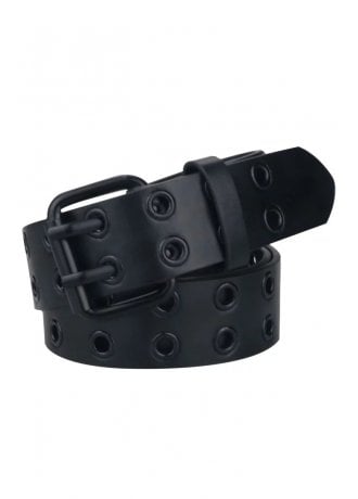 Attitude Clothing 2 Row Black-Out Grommet Belt