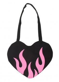 Burning Heart Tote Bag