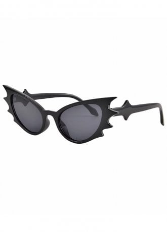 Attitude Clothing Cat Eye Bat Wing Sunglasses