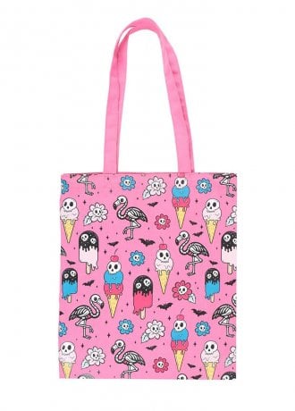 Attitude Clothing Dead Hot Days Tote Bag