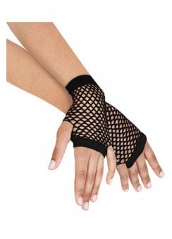 Fishnet Fingerless Gloves