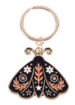 Folk Moth Keyring