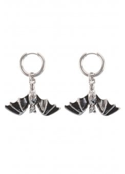 Hanging Bat Earrings