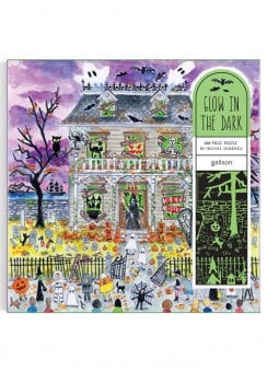 Haunted House 500 Piece Glow in the Dark Puzzle