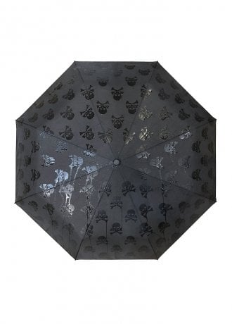 Attitude Clothing Hidden Skulls Umbrella