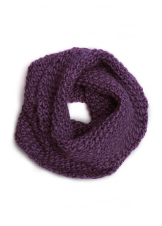 Attitude Clothing Knitted Loop Snood