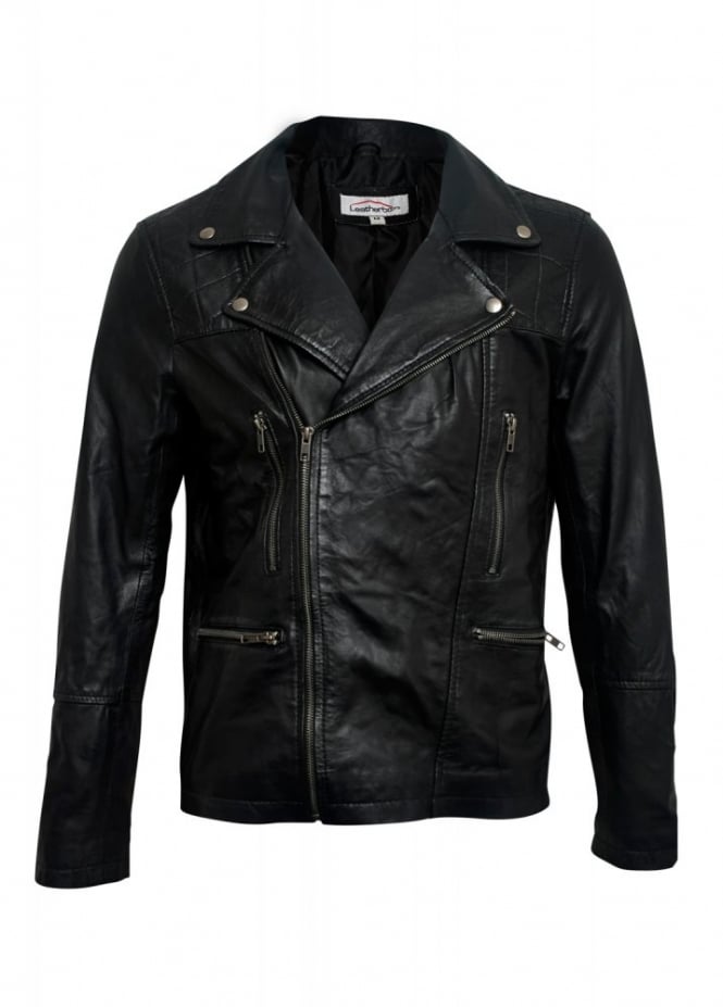 Attitude Clothing Leather Biker Jacket