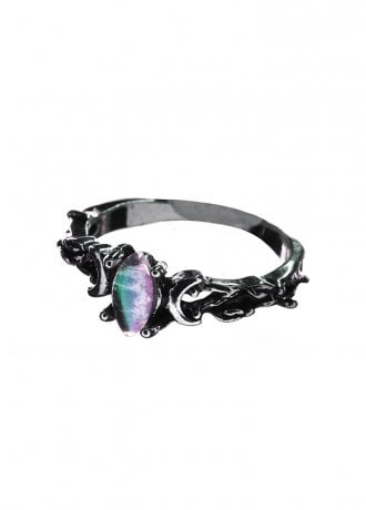 Attitude Clothing Moonstone Vines Ring