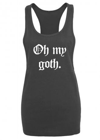 Attitude Clothing Oh My Goth Racerback Tank