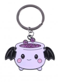 Pastel Batbrew Cauldron Keyring