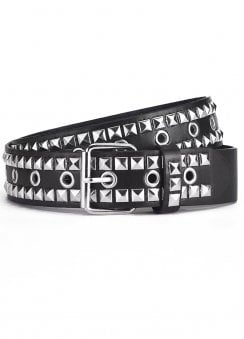 Pyramid Stud & Eyelet Belt