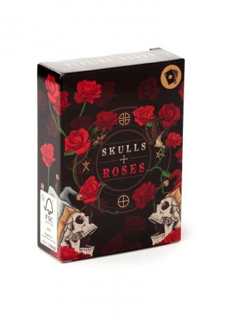 Attitude Clothing Skulls & Roses Playing Cards