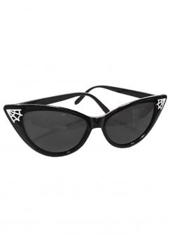 Spiderweb Cat Eye Sunglasses