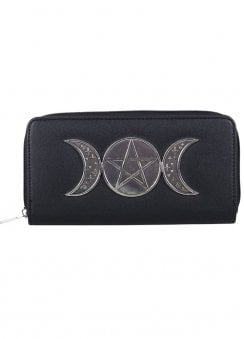 Triple Moon Zip Wallet