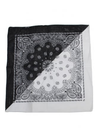 Attitude Clothing Two-Tone Paisley Bandana