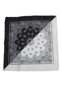 Two-Tone Paisley Bandana