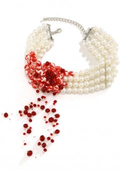 Vampire's Kiss Pearl Choker