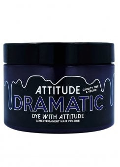 Dramatic Purple Semi-Permanent Hair Dye