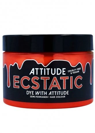Attitude Hair Dye Ecstatic Orange Semi-Permanent Hair Dye