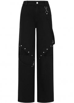 Black Cinder Trousers