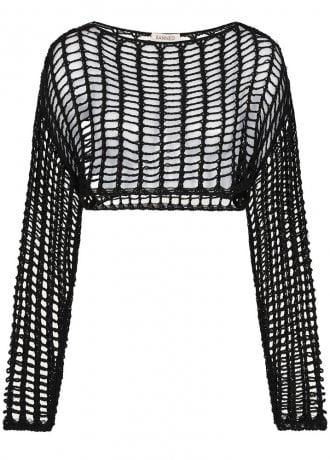 Banned Apparel Black Shadow Grid Jumper