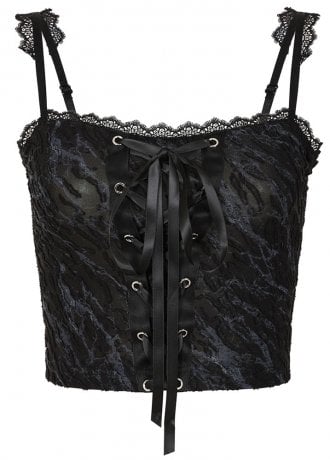 Banned Apparel Dark Angel Lace-Up Top