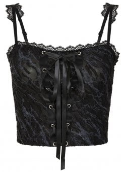 Dark Angel Lace-Up Top